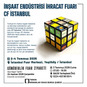İnşaat Endüstrisi İhracat Fuarı