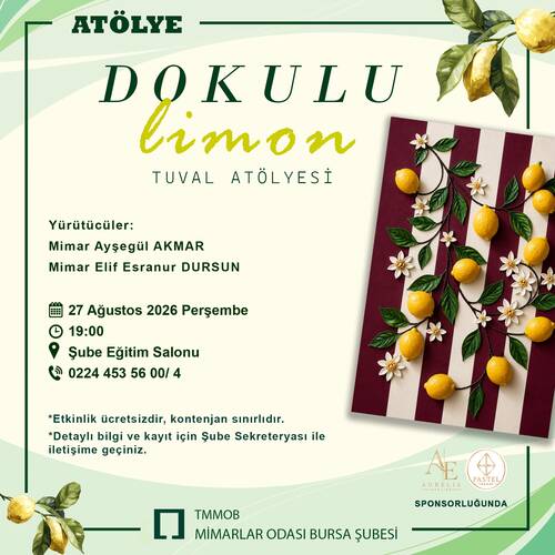 Mimarlar Odası Bursa Şubesi – Mimarlar Odası Bursa Şubesi